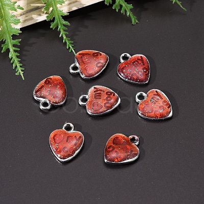 Alloy Enamel Charms ENAM-C1422-4-1