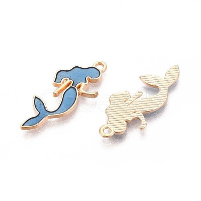 Alloy Enamel Pendants ENAM-N054-021E-1