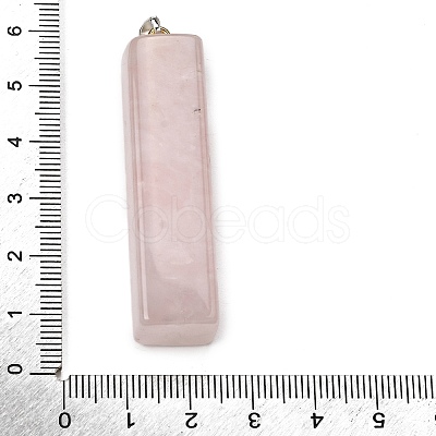 Natural Rose Quartz Big Pendants G-F820-03P-05-1