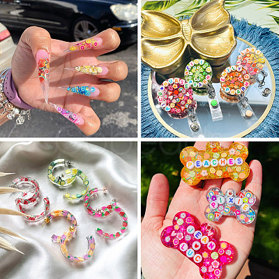 70G 10 Styles Handmade Polymer Clay Sprinkles Mix CLAY-SW0001-03B-1