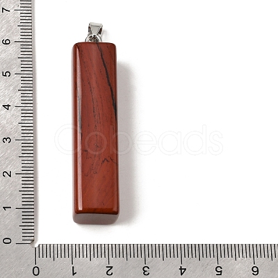 Natural Red Jasper Big Pendants G-F820-03P-02-1