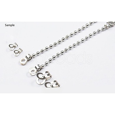 Tarnish Resistant 304 Stainless Steel Ball Chain Connectors LS-STAS-R089-04-1