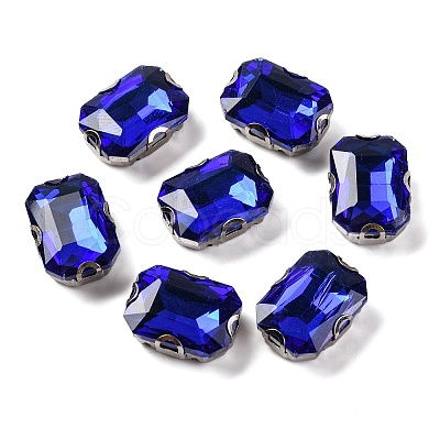 Rectangle Sew on Rhinestone RGLA-L028-05E-11-1