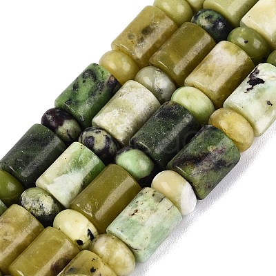 Natural Serpentine Beads Strands G-Q616-09H-1