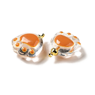 Transparent Glass Pendants FIND-I029-03B-1