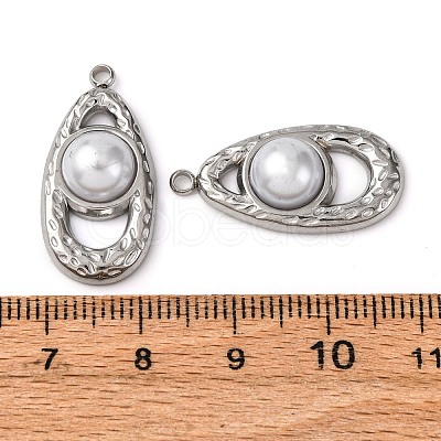 304 Stainless Steel Pendants STAS-P406-13P-1