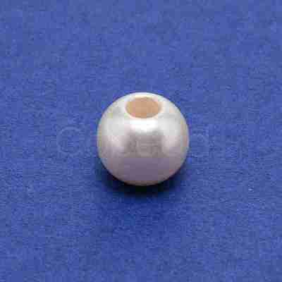 ABS Plastic Imitation Pearl Beads KY-WH0097-05D-1
