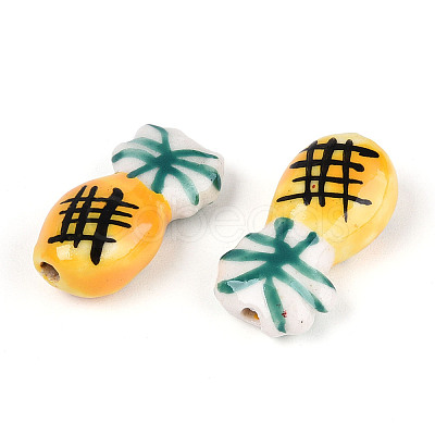 Handmade Porcelain Beads PORC-T133-17-1
