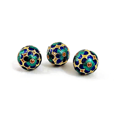 Handmade Cloisonne Beads FIND-PW0005-23C-1