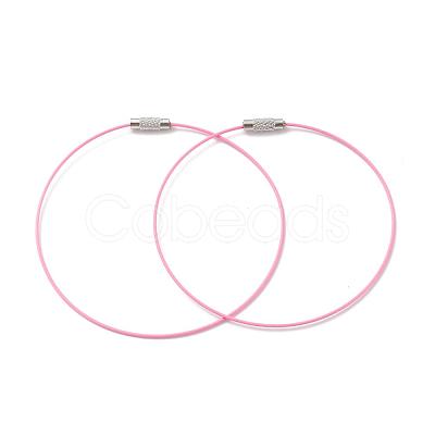 Steel Wire Bracelet Cord DIY Jewelry Making TWIR-R004-03-1