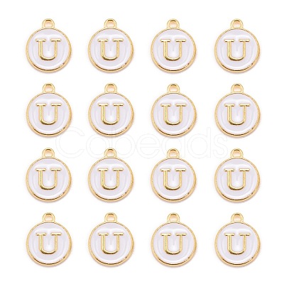 Golden Plated Alloy Charms ENAM-S118-01U-1