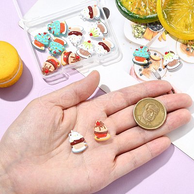 16Pcs 4 Styles Zinc Alloy Pendants FIND-CJ0005-31-1