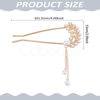 1Pc Zinc Alloy Hair Forks OHAR-LP0002-02-1