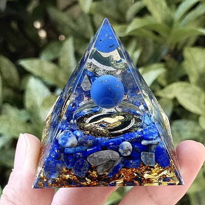 Orgonite Pyramid Resin Energy Generators PW-WGF1934-01-1