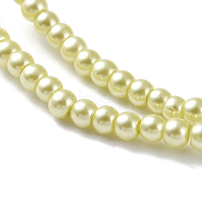 Glass Pearl Beads Strands HY-3D-B04-1