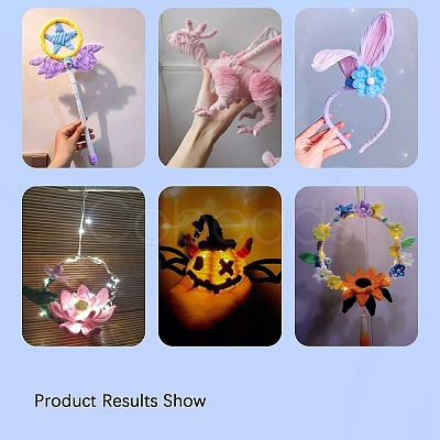 DIY Plush Sticks KICR-PW0002-01D-1