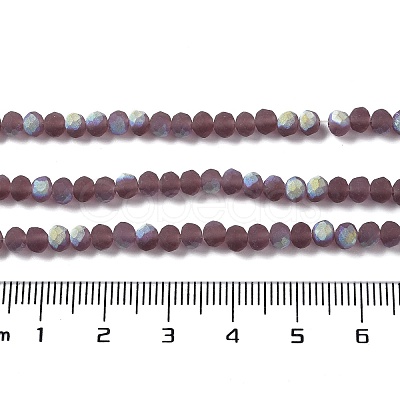 Transparent Glass Beads Strands X1-EGLA-A034-T4mm-MB13-1