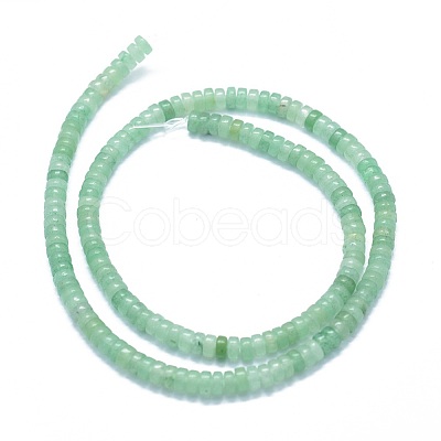 Natural Green Aventurine Beads Strands G-F631-A11-01-1