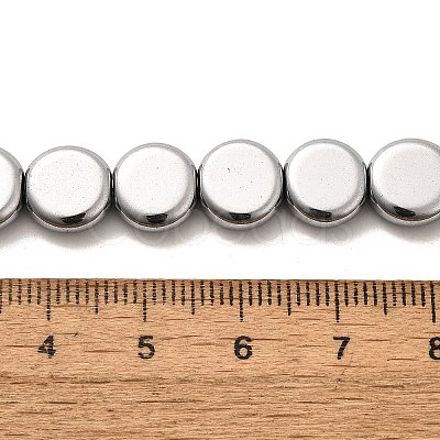 Electroplated Synthetic Non-magnetic Hematite Beads Strands G-L613-L01-02A-1