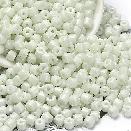 Baking Paint Pearlized Glass Seed Beads SEED-C001-04A-01-1