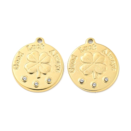 PVD Vacuum Plating 304 Stainless Steel Pendants STAS-L278-029G-1