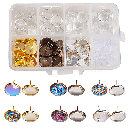 DIY Earring Making DIY-SC0005-62-8mm-1