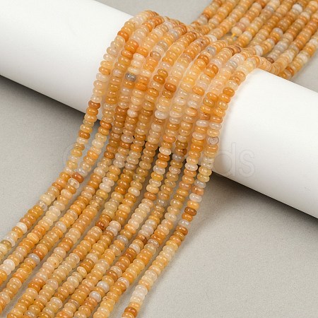 Natural Topaz Jade Beads Strands G-H292-A20-01-1