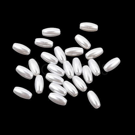 ABS Plastic Imitation Pearl Beads PL-CBA8DB3-16-1