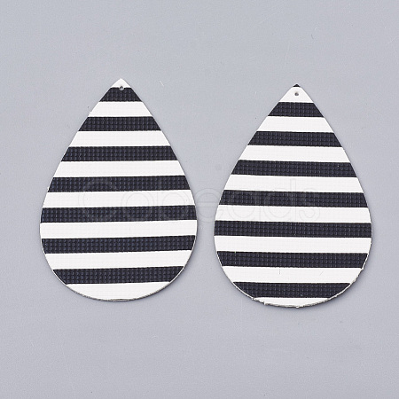 Imitation Leather Big Pendants FIND-N001-18A-1