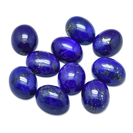 Natural Lapis Lazuli Cabochons G-O185-02B-02-1