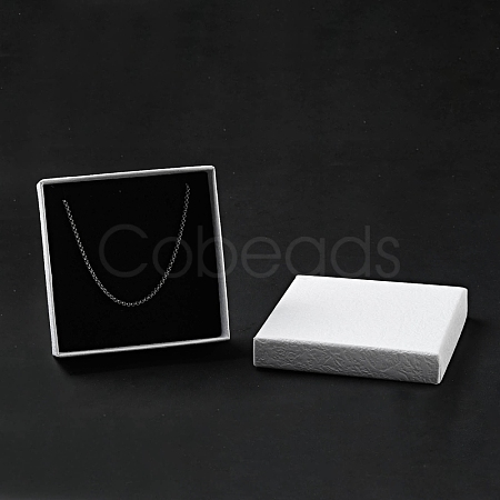 Texture Paper Jewelry Gift Boxes OBOX-G016-C03-A-1