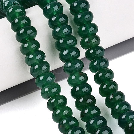 Dyed Natural Agate Beads Strands G-Q606-44B-02-1