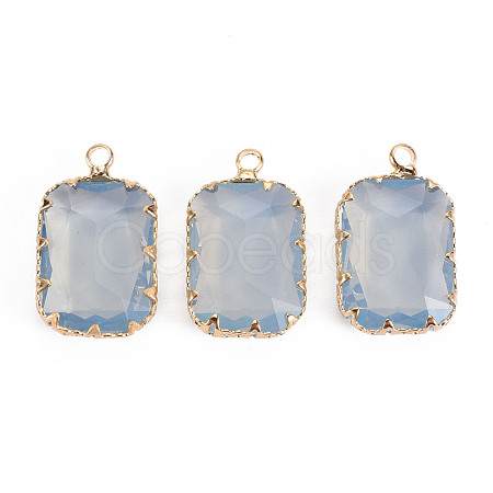 Transparent Glass Pendants GLAA-S193-005-A03-1