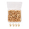 Zinc Alloy Lobster Claw Clasps, Light Gold, 12x6mm, Hole: 1.2mm, 100pcs/Box