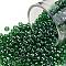 TOHO Round Seed Beads, Japanese Seed Beads, (108B) Transparent Mint Green Luster, 8/0, 3mm, Hole: 1mm, about 1110pcs/50g