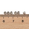 Tarnish Resistant 304 Stainless Steel Hollow Round Seamed Beads X-STAS-R032-3mm-3