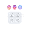 Cat Paw Print DIY Pendant Silicone Molds X-SIMO-PW0001-324A-02-1