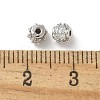 Brass Micro Pave Cubic Zirconia Beads KK-A236-08P-02-2