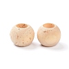 (Defective Closeout Sale)Wooden Beads WOOD-XCP0001-21-2