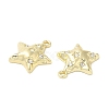 Alloy Rhinestone Pendant PALLOY-H128-06G-02-2