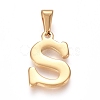 304 Stainless Steel Pendants X-STAS-F106-95G-S-01-1