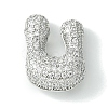 Rack Plating Brass Cubic Zirconia Pendants KK-S378-02P-U-1
