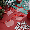 20Pcs Blank Acrylic Pendants DIY-WR0003-40-4