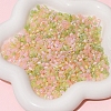 Mixed Color Imitation Cat Eye Glass Round Seed Beads SEED-NH0003-01A-01-1
