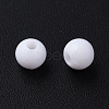 Opaque Acrylic Beads X-MACR-S370-C6mm-01-2