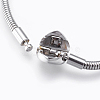 Tarnish Resistant 304 Stainless Steel European Style Chains Bracelet Making STAS-E428-10A-P-2