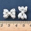 Brass Micro Pave Cubic Zirconia Beads KK-S336-05S-01A-3