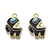 Alloy Enamel Pendants X-ENAM-N059-76-2