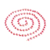Handmade Polymer Clay Beaded Chain AJEW-JB00999-06-1