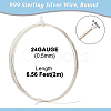 1Pc 999 Fine Silver Wire STER-BC0001-66A-2